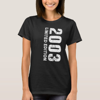 T-shirt et 2003