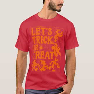 T-shirt et amis Halloween Lets Trick or Treat