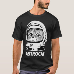 T-shirt Et Cute Astrocat Chat Astronaut Convient À L'Espac