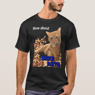 T-shirt Et Deez Nuts Cat Design