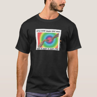 T-shirt Et Dieu a fait les homosexuels