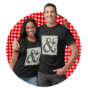 T-shirt Et Donc Ça Commence Le Symbole De L'Ampersand