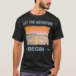 T-shirt Et Donc L'Aventure Commence Camping Road Trip Gif