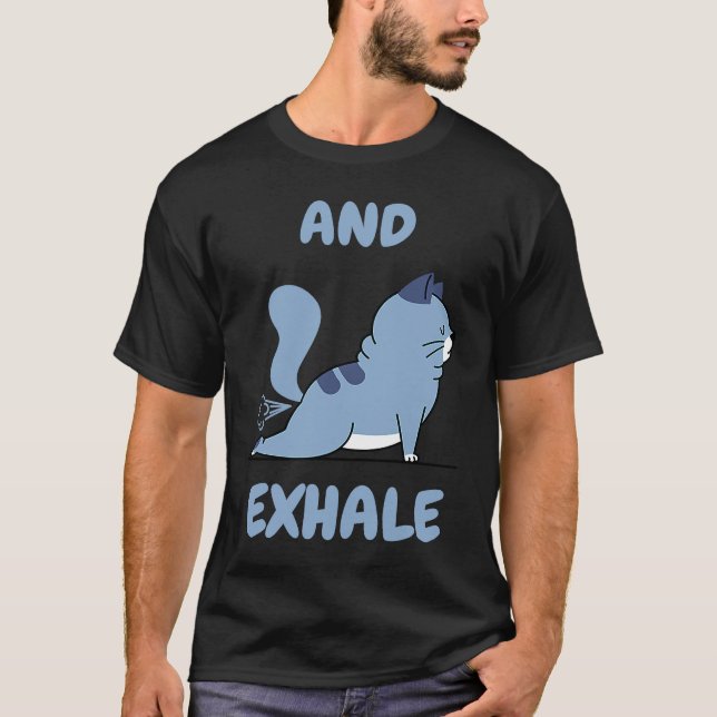 T-shirt Et Exhalez  Yoga (Devant)