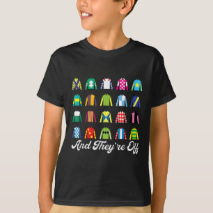 T-shirt Et Ils Hors Cheval Racing Derby Day Funny Silks