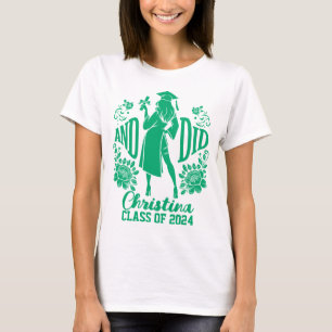 T-shirt Et le bal de fin d'études de la fille pourpre
