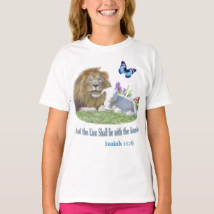 T-shirt Et le Lion couchera avec l'Agneau