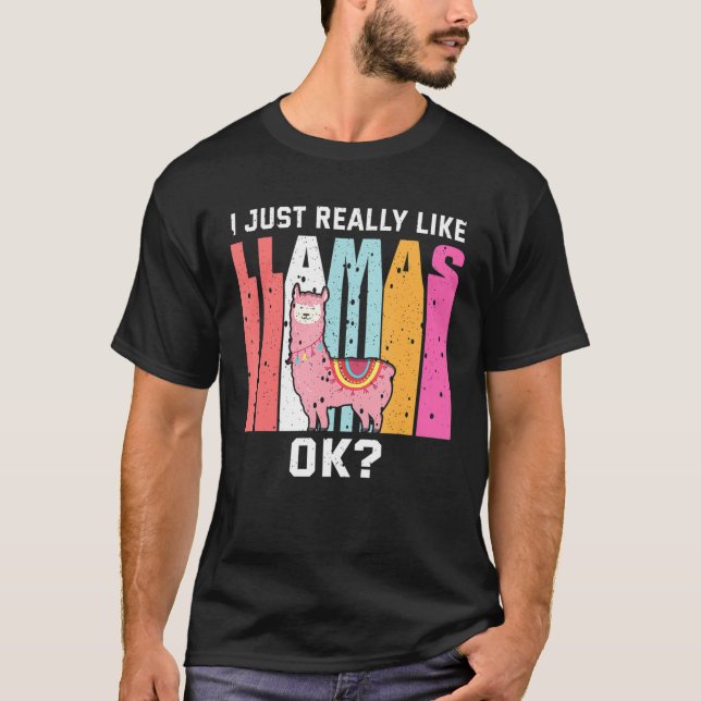 T-shirt Et Les Amateurs De Llama (Devant)