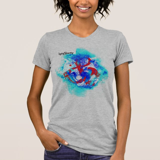 T-shirt "ET loup" par Nick (Devant)