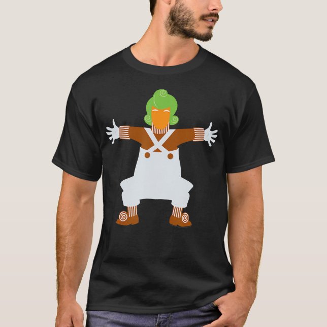 T-shirt Et L'Usine De Chocolat Lone Oompa Loompa (Devant)