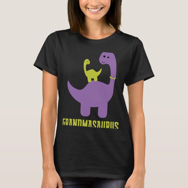 T-shirt et mignonne de grand-masaurus est le thème (Devant)
