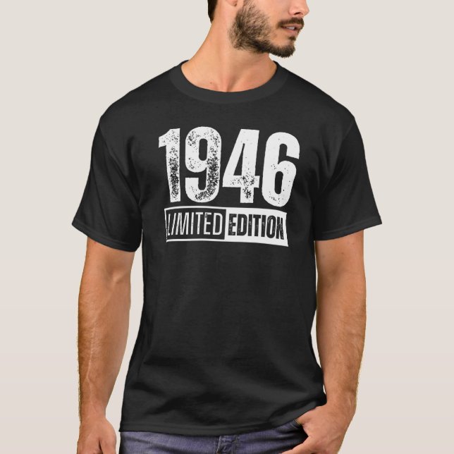 T-shirt Et Né En 1946 (Devant)