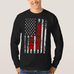T-shirt Et Né En 1946 Patriotique 76ème Anniversaire