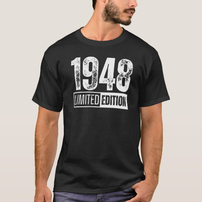 T-shirt Et Né En 1948 (Devant)