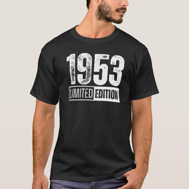 T-shirt Et Né En 1953 (Devant)