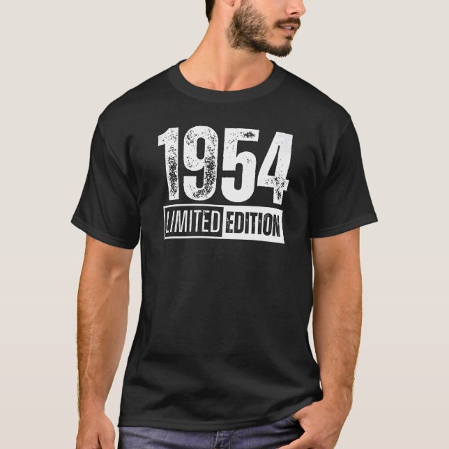 T-shirt Et Né En 1954 (Devant)