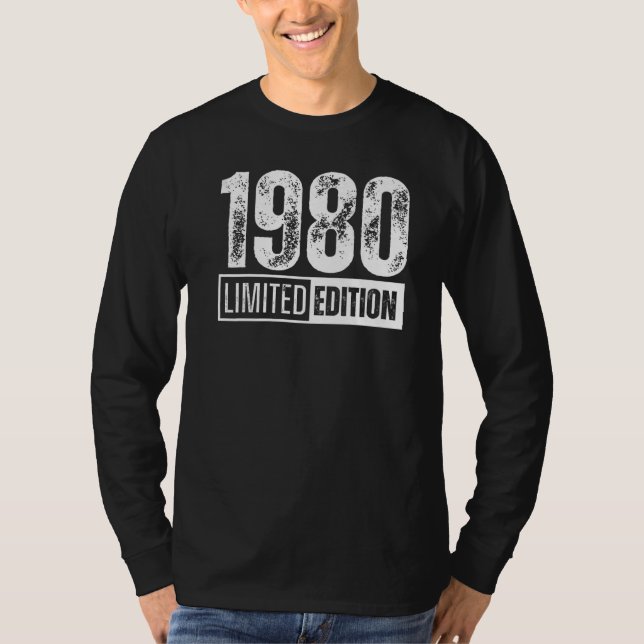 T-shirt Et Né En 1980 (Devant)