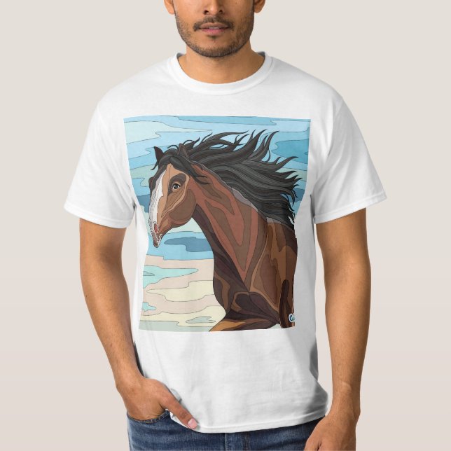 T-shirt et nouvelle distribution (Devant)