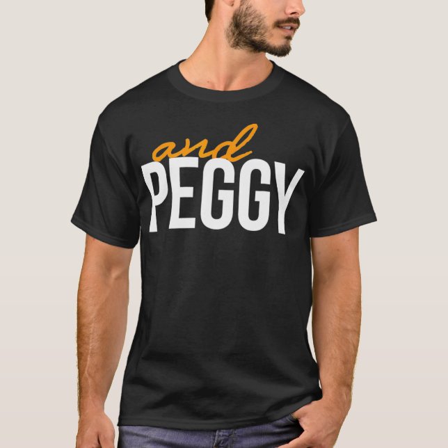 T-shirt Et Peggy Unique Hamilton Histoire Américaine (Devant)