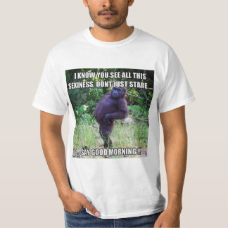 T-shirt Et "Primal Elegance Tee" ou "Ape Chic Shirt"