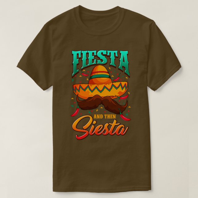T-shirt Et Puis Siesta Funny Humour (Design devant)