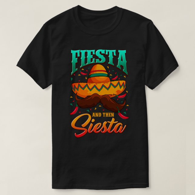 T-shirt Et Puis Siesta Funny Humour (Design devant)