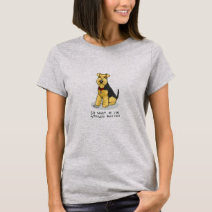 T-shirt Et si je suis Spoiled Rotten Dog Welsh Terrier