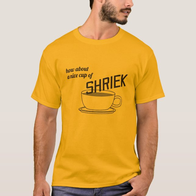 T-shirt Et une belle coupe de Shriek (Devant)