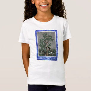 T-Shirt Et Une Porcupine Dans Un Pin Tree