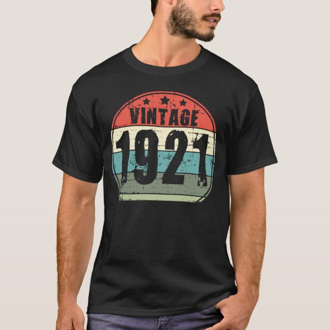 T-shirt et vintage 1921 (Devant)