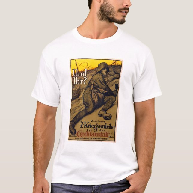T-shirt Et vous ? - 7e emprunt de guerre (Devant)