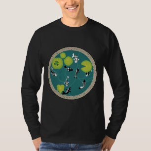 T-shirt Et White Koi Fish Pond