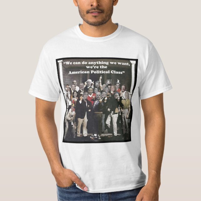 T-shirt Étable politique (Devant)
