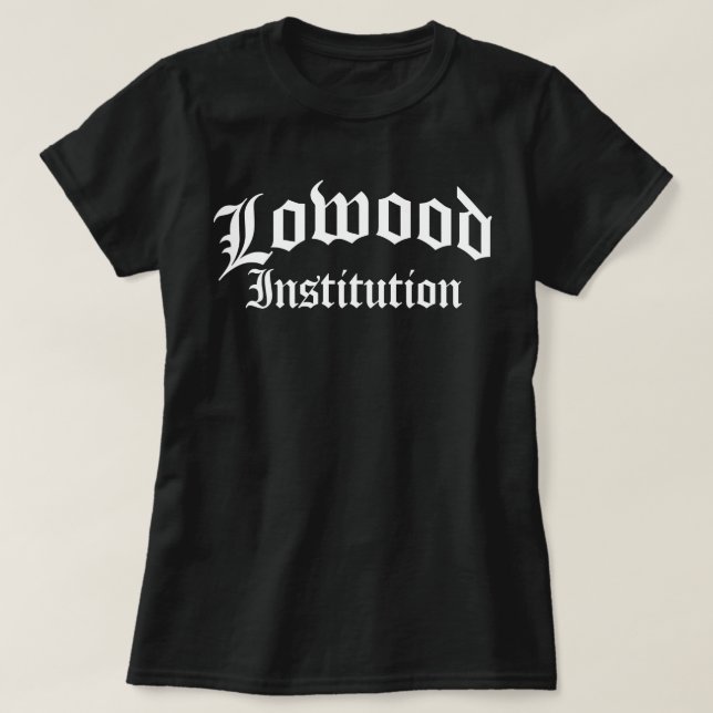 T-shirt Établissement de Lowood (Design devant)