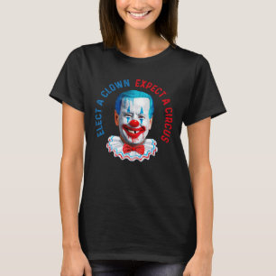 T-shirt Établissez un clown et attendez-vous à un clown an