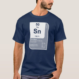 T-shirt Étain (Sn)