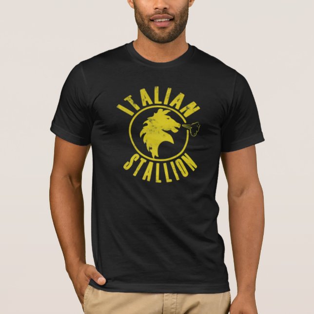 T-shirt Étalon italien pour des darkshirts (Devant)