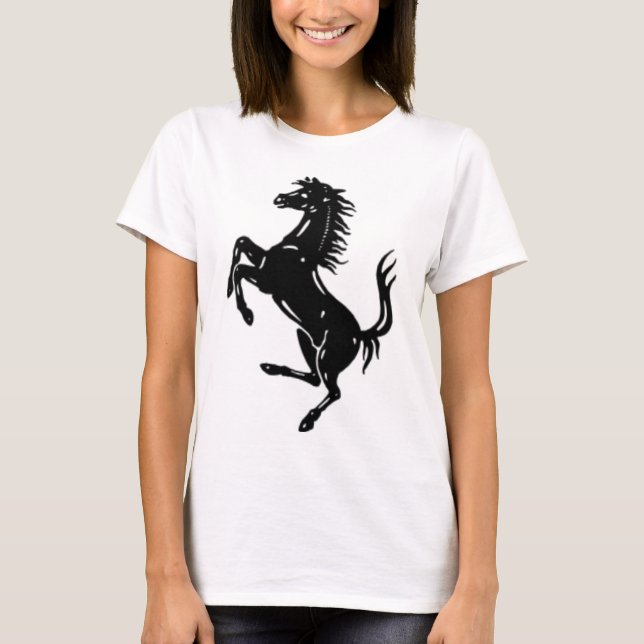 T-shirt Étalon noir (Devant)