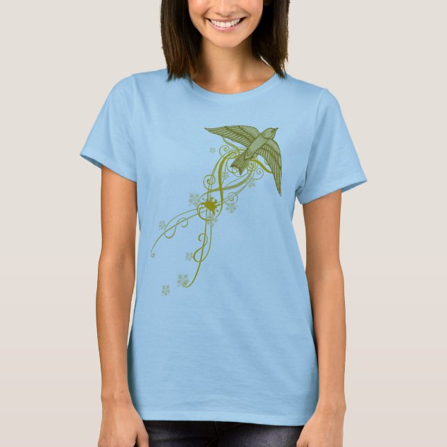 T-shirt Étamine d'or (Devant)