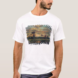 T-shirt Étang au bord d'un bois