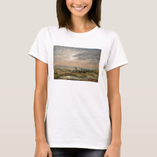 T-shirt Étang de colline de branche de John Constable  ,