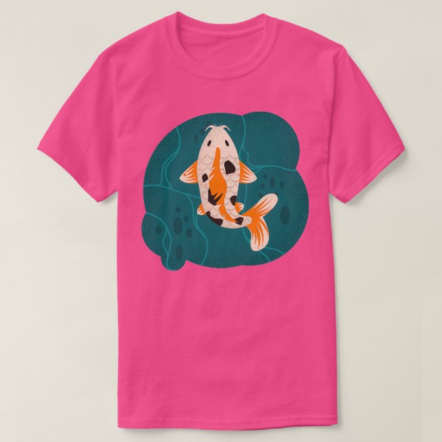 T-shirt étang de la crique de poisson 2021 (Design devant)