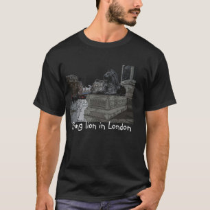 T-shirt Étant lion à Londres