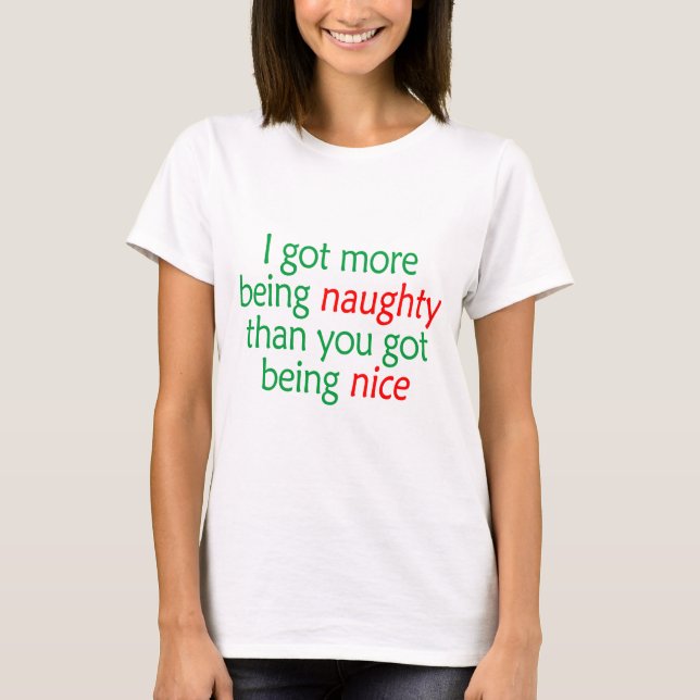 T-shirt Étant vilain (Devant)