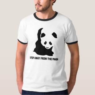 T-shirt Étape à partir du panda