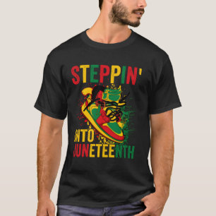 T-shirt Étape En Jundixième Comme Mes Ancêtres Black Youth