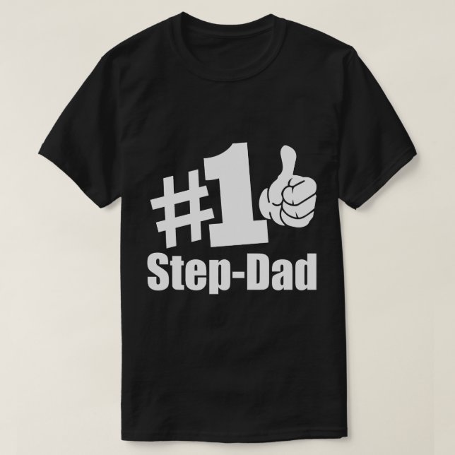 T-shirt Étape-papa #1 (Design devant)