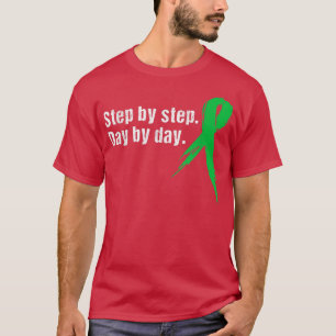 T-shirt Étape par étape Jour par jour Sensibilisation à la