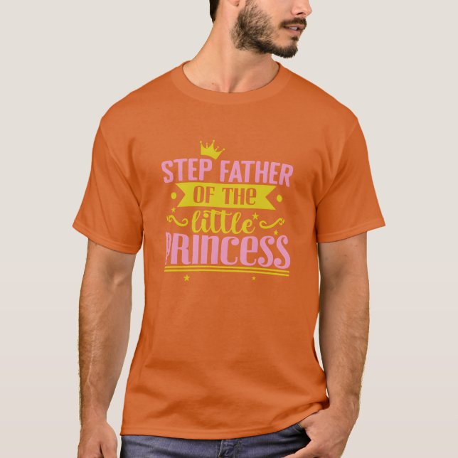 T-shirt Étape Père des petits amis de la princesse (Devant)