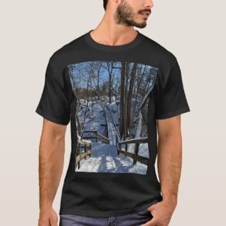 T-shirt Etapes gelées : Great Falls Winter Tee